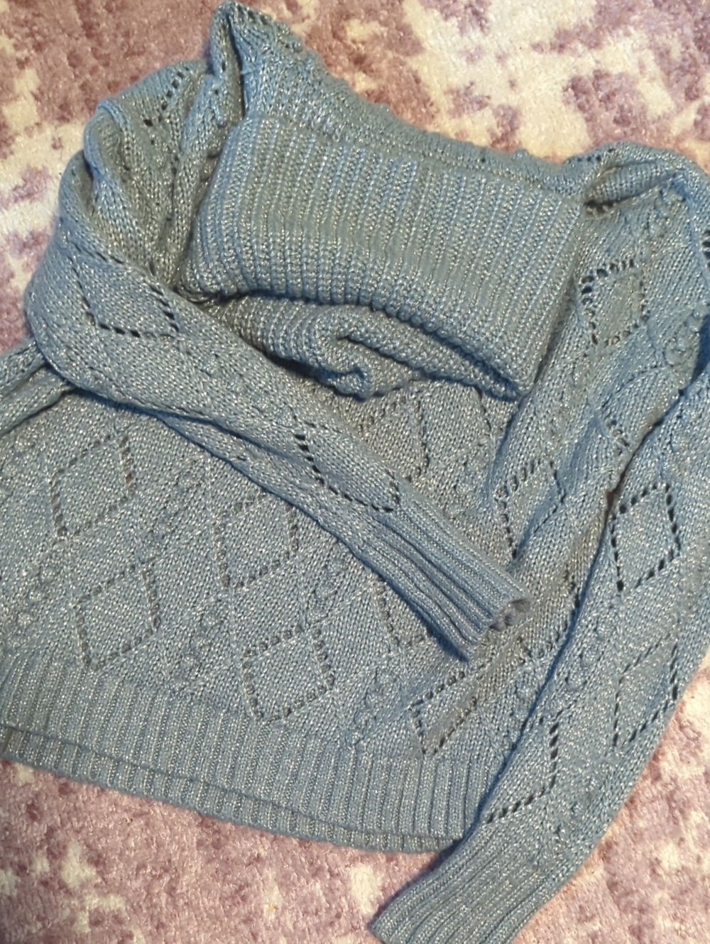Loft Sparkly Soft Turtleneck